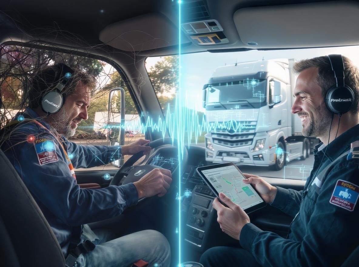 Zvyšování udržení ovladače řidiče pomocí technologie sledování GPS